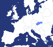 Poloha Slovenska v Európe